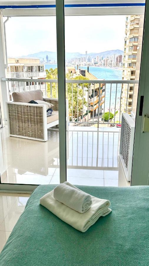 La Perla Benidorm Apartment Seaview & Pool Levante Beach Exterior foto