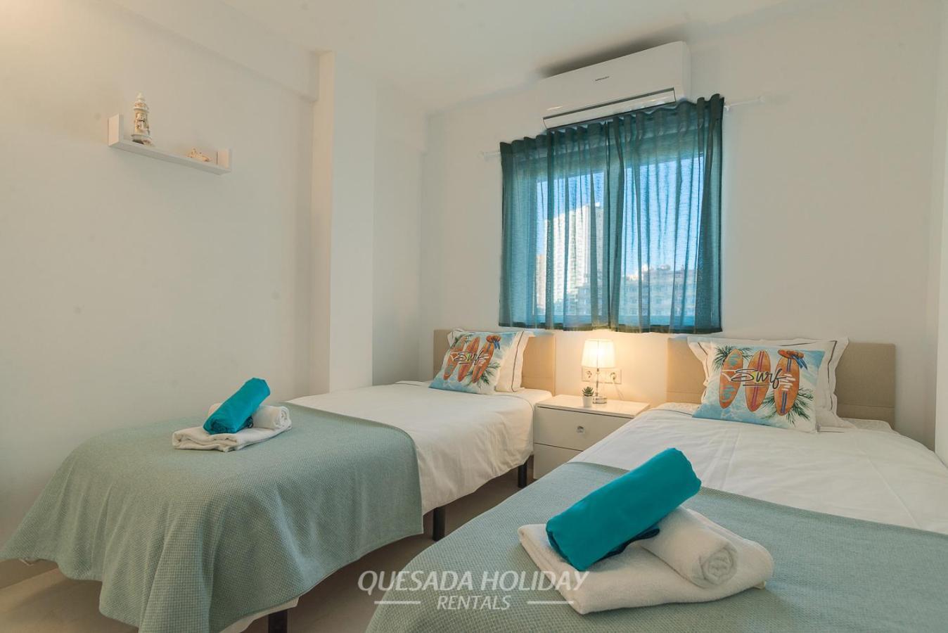 La Perla Benidorm Apartment Seaview & Pool Levante Beach Exterior foto